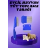 Kedi Köpek Tüy Bit Pire Toplayıcı Toplama Temizleme Tarağı Tarak Seti 4lü Set