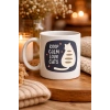 Keep Calm Love Cats Kedi Temalı Porselen Kupa MODEL 56 – Sevimli Tasarım , Kahve & Çay Kupası