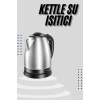 Kettle C F Tipi 220-240V Paslanmaz Çelik Elektrik Kablolu Otomatik Kapanma