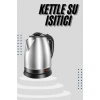 Kettle C F Tipi 220-240V Paslanmaz Çelik Elektrik Kablolu Otomatik Kapanma