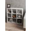 KİTAPLIK ÇOK AMAÇLI MUTFAK RAF DOLAP  9 BÖLMELİ BEYAZ