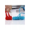 KR-207 Mıknatıslı Kablolu Kulaklık - Kırmızı