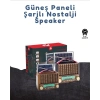KTF-1428 Taşınabilir Güneş Enerjili Bluetooth Radyo Hoparlör – Şarjlı, Radyo, MP3, AUX Girişli