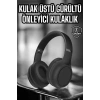 Kulak Üstü Kablosuz Bluetooth Kulaklık Gürültü Önleyici Ayarlanabilir