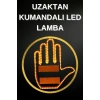 Led Işık El İşareti Araç Camı İçin Uzaktan Kumandalı