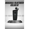 Makaralı Bluetooth Kulakiçi Yaka Kulaklığı Kablosuz Kulaklık