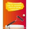 Mangal Izgara Temizleme Fırçası Pas Tutmaz Çelik Telli