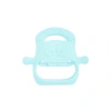 Mavi Bebek Silikon Diş Kaşıyıcı