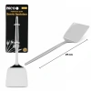Metal Servis Spatulası - Krom Renk - 27 cm - Paslanmaz Çelik