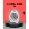 Mini Elektrikli Isıtıcı 2000W – Termostatlı Fanlı Isıtma, Taşınabilir Tasarım