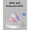 Mini Seramik Saç Düzleştirici – Kompakt Boy, 180°C Hızlı Isınma, Seyahat Tipi