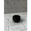Mini Siyah Dekoratif Saksı 5 cm Modern Masaüstü Bitki Saksısı