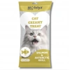 Mofelya Yüksek Proteinli Somonlu & Antartika Krilli Krem Kedi Ödül Maması 15 gr 4lü