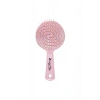 Nascita 3D Flexi Kontrol Açma Tarama Saç Fırçası Pembe