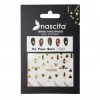 Nascita Tırnak Üstü Sticker Gold Üçgen Şekli Temalı