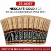 Nescafe Gold 2 Gr 25 Adet Tek İçimlik Stick Çözünebilir Granül Kahve Paket