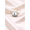 Nomination Uyumlu Ş Harfli Charm | Paslanmaz Çelik Harf Charm | Kişiye Özel Bileklik Aksesuarı