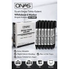 Onas Siyah Beyaz Tahta Kalemi Whiteboard Marker Düşük Kokulu 12 Adet Kutu