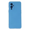 One Plus 9 Kılıf Nano içi Kadife Silikon - Mavi
