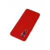 One Plus 9 Pro Kılıf Nano içi Kadife Silikon - Kırmızı