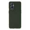 One Plus 9 Pro Kılıf Nano içi Kadife Silikon - Koyu Yeşil