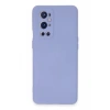 One Plus 9 Pro Kılıf Nano içi Kadife Silikon - Lila