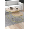 Orta Sehpa Ikili Lüx Specıal Gold Ceviz