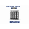 Panasonic AAA R03 İnce Pil Zinc Carbon Extra Heavy Duty 2’li 2 Paket