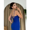 Papalia Sırt Detaylı Elbise