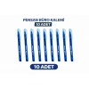 Pensan Büro Tükenmez Kalem 1.0 mm Mavi 10 Adet