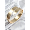 Pirinç Sarmal Model Gold Renk Pazu Bileklik