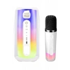 Pluse 7 Mikrofonlu RGB Kablosuz Hoparlör - Beyaz