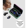 Powerbank Özellikli Bluetooth 5.1 Kulaklık Oyun ve Müzik İçin