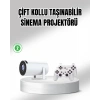 Projeksiyon Cihazı 4K Destekli Kablosuz Bağlantılı Bluetooth 5.0