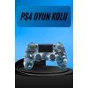 PS4 Joystick Oyun Kolu Titreşimli Uzun Pil Ömrü USB Şarj Kablolu