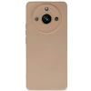 Realme 11 Pro Kılıf Nano içi Kadife Silikon - Pudra