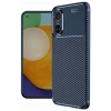 Realme 12 Lite Kılıf Auto Focus Karbon Kapak - Lacivert