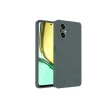 Realme 12 Lite Kılıf First Silikon - Koyu Yeşil