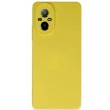 Realme 12 Lite Kılıf Nano içi Kadife Silikon - Sarı