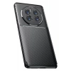 Realme 12 Pro Plus Kılıf Auto Focus Karbon Kapak - Siyah
