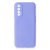 Realme 7 Kılıf First Silikon - Lila