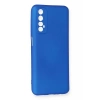 Realme 7 Kılıf First Silikon - Mavi