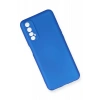 Realme 7 Kılıf First Silikon - Mavi