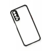 Realme 7 Kılıf Miami Şeffaf Silikon - Siyah