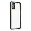 Realme 7 Pro Kılıf Miami Şeffaf Silikon - Siyah