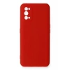 Realme 7 Pro Kılıf Nano içi Kadife Silikon - Kırmızı