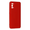 Realme 7 Pro Kılıf Nano içi Kadife Silikon - Kırmızı