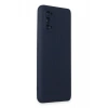 Realme 7 Pro Kılıf Nano içi Kadife Silikon - Lacivert