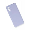 Realme 7 Pro Kılıf Nano içi Kadife Silikon - Lila
