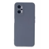 Realme 9i 4G Kılıf Nano içi Kadife Silikon - Gri
